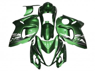 Acheter Carénages Moto Suzuki GSXR 1300 Hayabusa 2008-2020 - Vert Argent Blanc