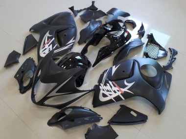 Acheter Carénages Moto Suzuki GSXR 1300 Hayabusa 2008-2020 - Noir Mat Noir Brillant Argent
