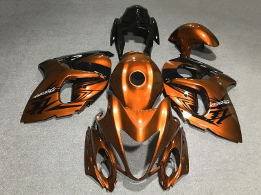 Acheter Carénages Moto Suzuki GSXR 1300 Hayabusa 2008-2020 - Bonbon Orange Noir
