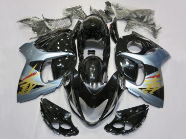 Acheter Carénages Moto Suzuki GSXR 1300 Hayabusa 2008-2020 - Noir Brillant Bleu Clair Or