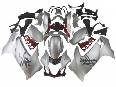 Acheter Carénages Moto Suzuki GSXR 1300 Hayabusa 2021-2025 - Argent Rouge Foncé