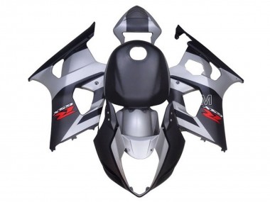 Acheter Carénages Moto Suzuki GSXR 1000 2003-2004 - Argent Gris Noir Rouge