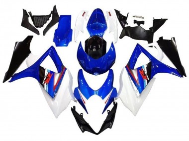 Acheter Carénages Moto Suzuki GSXR 1000 2005-2006 - Blanc Bleu Noir Rouge