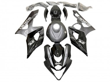 Acheter Carénages Moto Suzuki GSXR 1000 2005-2006 - Argent Noir