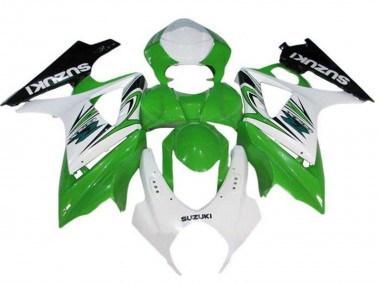 Acheter Carénages Moto Suzuki GSXR 1000 2005-2006 - Blanc Vert Noir