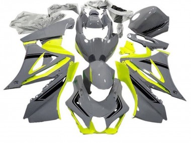 Acheter Carénages Moto Suzuki GSXR1000 2017-2024 - Gris Jaune Noir