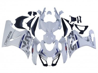 Acheter Carénages Moto Suzuki GSXR1000 2017-2024 - Blanc Argent Bleu
