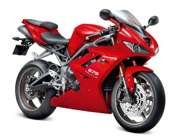 Kits Carénage Moto Triumph Daytona 675 Triple 2006-2008 - Rouge