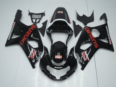 Acheter Carénages Moto Suzuki GSXR 600 / GSXR 750 2001-2003 - Noir Brillant Rouge Blanc Yoshimura