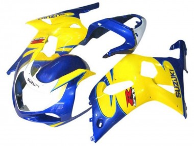 Acheter Carénages Moto Suzuki GSXR 600 / GSXR 750 2001-2003 - Bleu Jaune Blanc