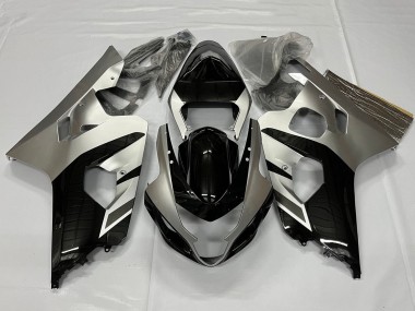 Acheter Carénages Moto Suzuki GSXR 600 / GSXR 750 2001-2003 - Argent Noir Brillant