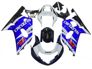 Acheter Carénages Moto Suzuki GSXR 600 / GSXR 750 2001-2003 - Blanc Bleu Noir Brillant Rouge