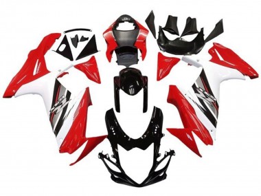 Acheter Carénage Moto Suzuki GSXR 600 / GSXR 750 2011-2024 - Rouge Blanc Noir