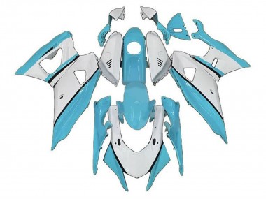Acheter Carénages Moto Yamaha YZF R7 2021-2024 - Bleu Turquoise Blanc