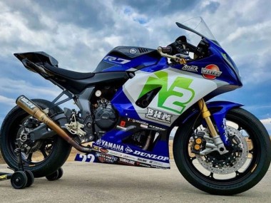 Acheter Carénages Moto Yamaha YZF R7 2021-2024 - Bleu N2