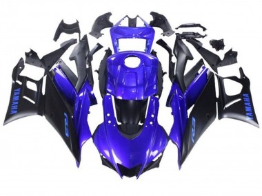 Acheter Carénages Moto Yamaha YZF R3/R25 2019-2021 - Bleu Noir Mat