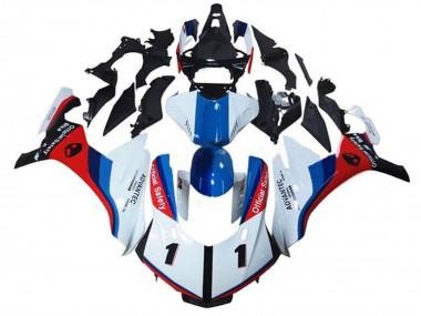 Acheter Carénages Moto Yamaha YZF 1000 R1 2015-2019 - Blanc Bleu Rouge Noir Official Safety
