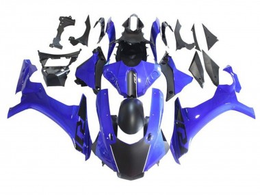Acheter Carénages Moto Yamaha YZF 1000 R1 2015-2019 - Bleu Noir Mat