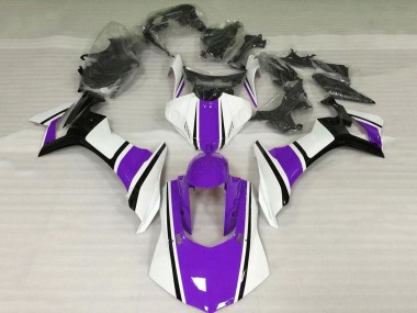 Acheter Carénages Moto Yamaha YZF 1000 R1 2015-2019 - Blanc Violet Noir