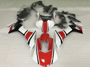 Acheter Carénage Moto Yamaha YZF 1000 R1 2015-2019 - Blanc Rouge Noir