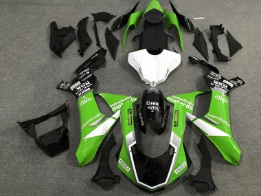 Acheter Carénages Moto Yamaha YZF 1000 R1 2015-2019 - Blanc Vert Noir Brillant