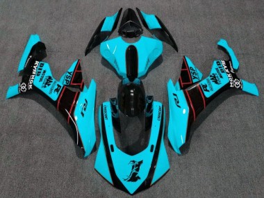 Acheter Carénages Moto Yamaha YZF 1000 R1 2015-2019 - Bleu Noir Rouge