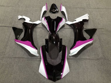 Acheter Carénages Moto Yamaha YZF 1000 R1 2020-2025 - Blanc Rose Noir Brillant