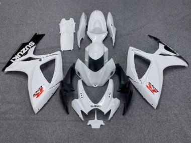Acheter Carénages Moto Suzuki GSXR 600 / GSXR 750 2006-2007 - Blanc Noir Rouge