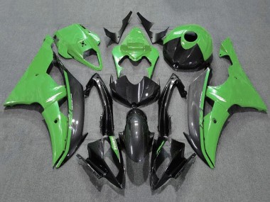 Acheter Carénages Moto Yamaha YZF R6 2008-2016 - Vert Fibre de Carbone Style