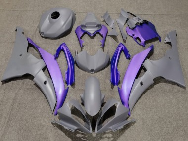 Acheter Carénages Moto Yamaha YZF R6 2008-2016 - Gris Violet