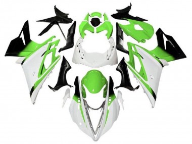 Acheter Carénages Moto Triumph Daytona 675 Triple 2013-2016 - Blanc Vert Noir Brillant