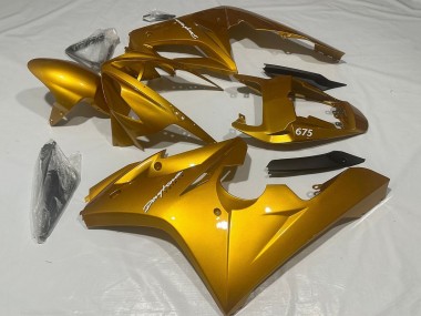 Acheter Carénages Moto Triumph Daytona 675 Triple 2006-2008 - Or Métallisé