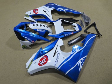 Acheter Carénages Moto Triumph Daytona 675 Triple 2006-2008 - Blanc Bleu