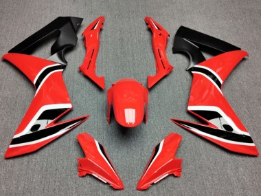 Acheter Carénages Moto Honda CBR650F 2014-2016 - Rouge Noir Mat