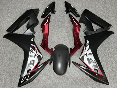 Acheter Carénages Moto Honda CBR650F 2014-2016 - Noir Mat Rouge