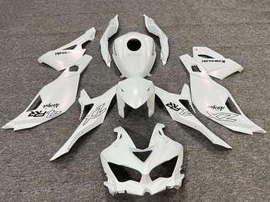 Acheter Carénages Moto Kawasaki ZX4R ZX-4RR 2019-2025 - Blanc Perle Noir