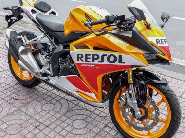 Acheter Carénages Moto Honda CBR250RR 2017-2022 - Jaune Blanc Rouge Repsol