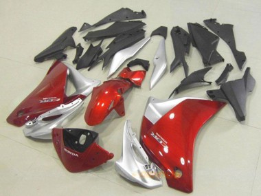 Acheter Carénage Moto Honda CBR250RR 2011-2015 - Argent Rouge