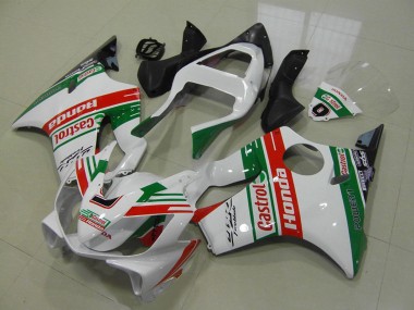 Acheter Carénages Moto Honda CBR600 F4i 2001-2003 - Blanc Rouge Vert Castrol