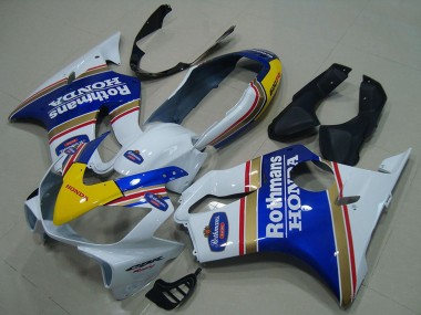 Acheter Carénages Moto Honda CBR600 F4i 2004-2007 - Blanc Bleu Jaune Rothmans
