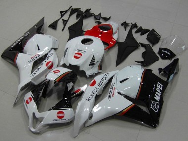Acheter Carénages Moto Honda CBR600RR 2009-2012 - Blanc Rouge Noir Brillant Konica Minolta