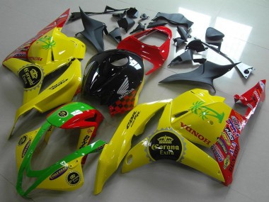 Acheter Carénages Moto Honda CBR600RR 2009-2012 - Jaune Rouge Vert Noir Brillant Corona Extra