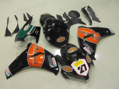 Acheter Carénages Moto Honda CBR1000RR 2008-2011 - Noir Brillant Orange HM Plant 27