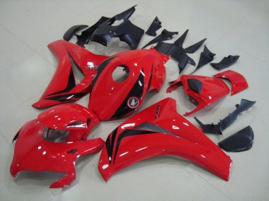 Acheter Kits Carénage Moto Honda CBR1000RR 2008-2011 - Rouge Noir Brillant OEM Style