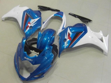 Acheter Carénages Moto Suzuki GSX650F 2008-2013 - Blanc Bleu