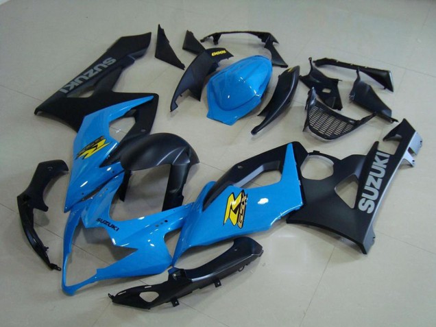 Carénages Moto Suzuki GSXR 1000 2005-2006 - Bleu Noir Jaune
