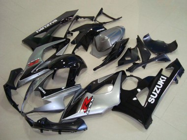 Acheter Kits Carénage Moto ABS Suzuki GSXR 1000 2005-2006 - Argent Noir Rouge