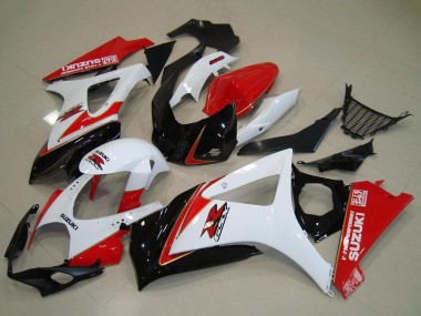 Acheter Kits Carénage Moto Suzuki GSXR 1000 2007-2008 - Blanc Rouge Noir