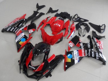 Acheter Carénages Moto Suzuki GSXR 1000 2009-2016 - Rouge Bleu Jaune Noir JOMO
