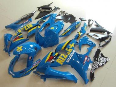 Acheter Carénages Moto Suzuki GSXR 1000 2009-2016 - Bleu Jaune Rizla Hopper Motul